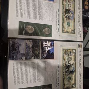 America's Beautiful National Parks Coin and Currency Set
